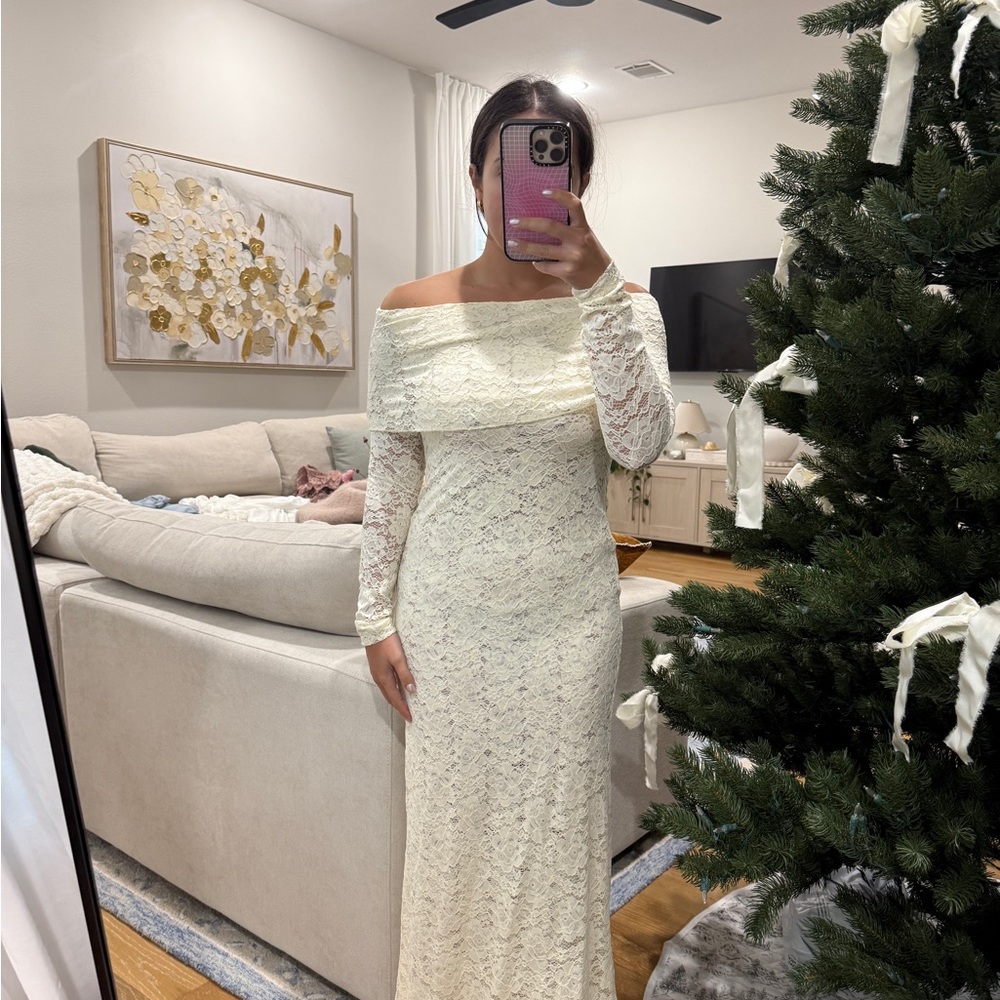 PepperMayo Yours Always Lace Maxi Dress